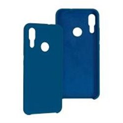 FUNDA GHIA DE SILICON COLOR AZUL PARA MOTOROLA E6 PLUS