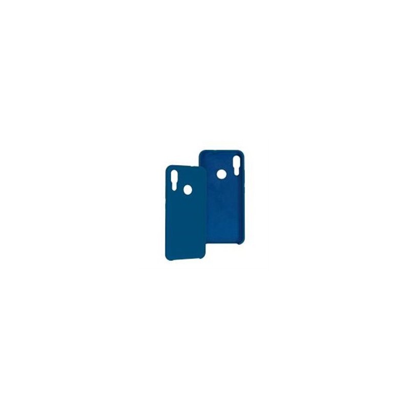FUNDA GHIA DE SILICON COLOR AZUL PARA MOTOROLA E6 PLUS