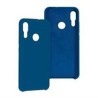 FUNDA GHIA DE SILICON COLOR AZUL PARA MOTOROLA E6 PLUS