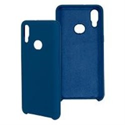 FUNDA GHIA DE SILICON COLOR AZUL CON MICA PARA SAMSUNG A10S