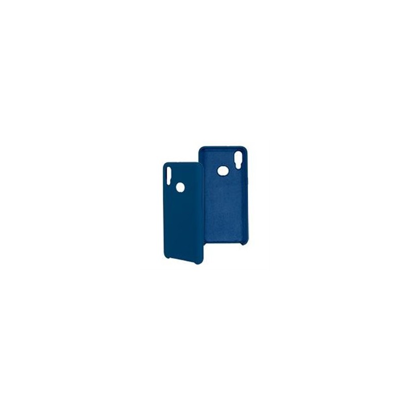 FUNDA GHIA DE SILICON COLOR AZUL CON MICA PARA SAMSUNG A10S