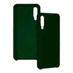 FUNDA GHIA DE SILICON COLOR VERDE CON MICA PARA SAMSUNG A30S