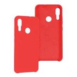 FUNDA GHIA DE SILICON COLOR ROJO PARA MOTOROLA E6 PLUS