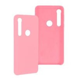 FUNDA GHIA DE SILICON COLOR ROSA PARA MOTOROLA G8 PLAY