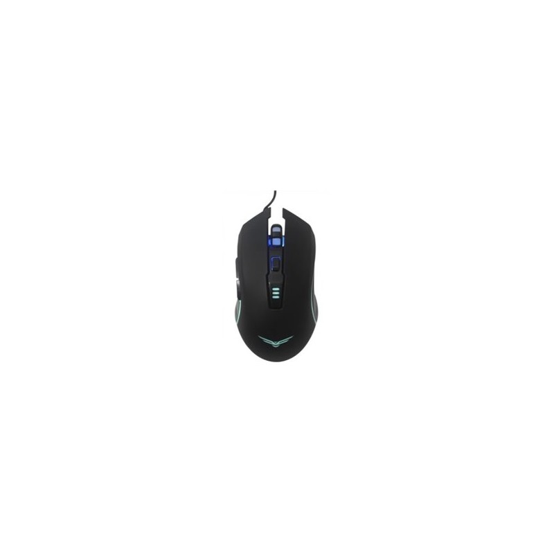 MOUSE GAMER NACEB ALAMBRICO HORUS RAINBOW RGB 3200DPI 4 BOTONES