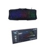 TECLADO GAMER NACEB ALAMBRICO RETROILUMINADO RGB ANTI-GHOSTING MULTIMEDIA