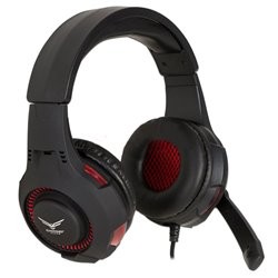 AUDIFONO GAMER DIADEMA ALAMBRICO NACEB HIFI ROJO 3.5MM C/MICROF OMNIDIRECCIONAL 1.6 MTO