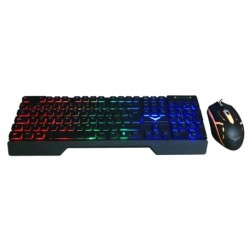 KIT NACEB TECLADO+MOUSE GAMER FALLEN RETROILUMINADO