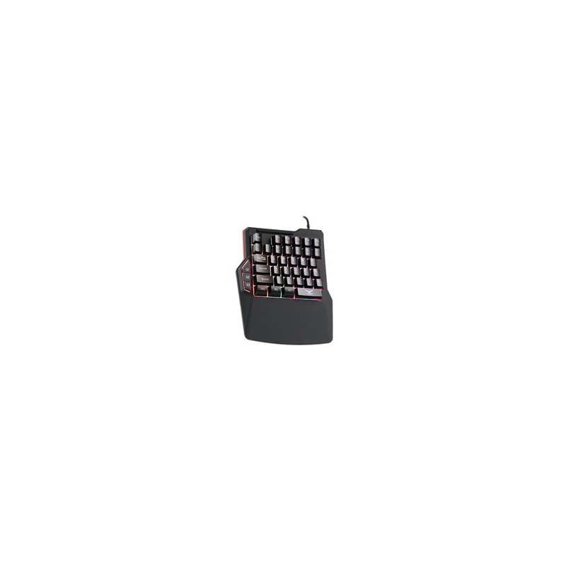 TECLADO GAMER ONE HAND NACEB ALAMBRICO ATHERIS RETROILUMINADO RGB