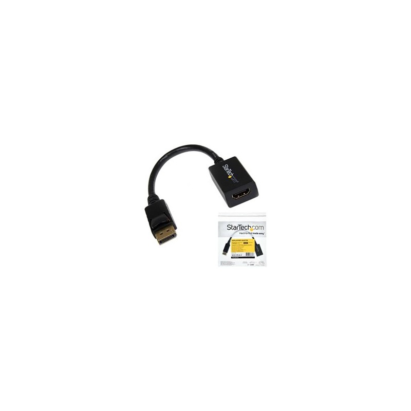 ADAPTADOR STARTECH DISPLAYPORT A HDMI DP PASIVO