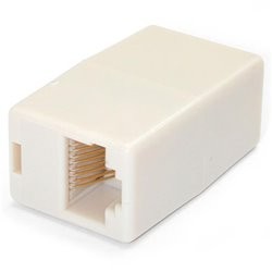 CAJA DE EMPALME STARTECH BEIGE CAT5  ACOPLADOR CABLE ETHERNET UTP - 2X HEMBRA RJ45 -