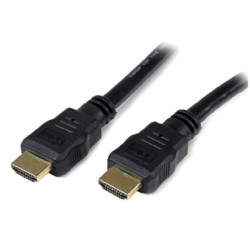 CABLE STARTECH HDMI DE 1M DE ALTA VELOCIDAD 2x HDMI MACHO-NEGRO -UlTRA HD 4k x 2k - 1 x