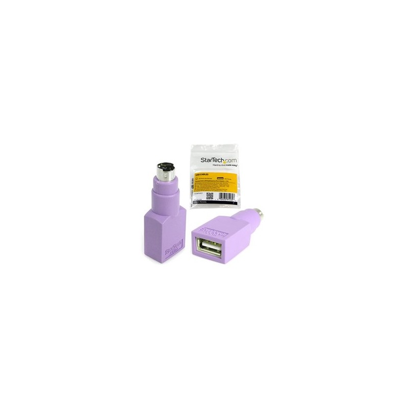 ADAPTADOR STARTECH TECLADO USB A CONECTOR PS/2 PS2 MINIDIN - HEMBRA USB