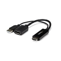 CABLE STARTECH CONVERTIDOR HDMI A DISPLAYPORT 4K STARTECH  HD2DP