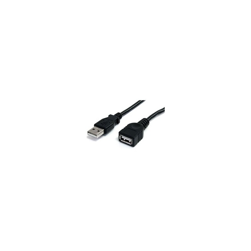 CABLE STARTECH EXTENSION ALARGADOR 0.9 MTS USB 2.0 MACHO A HEMBRA USB A- EXTENSOR