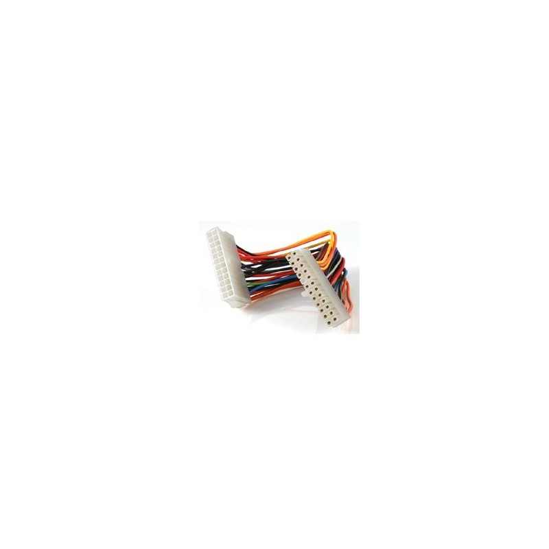 CABLE STARTECH  20CM DE  EXTENSION DE 24 PINES DE ALIMENTACION PARA FUENTE DE PODER ATX