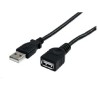 CABLE STARTECH EXTENSION DE 3M NEGRO  DE USB 2.0 - MACHO A HEMBRA USB A - EXTENSOR
