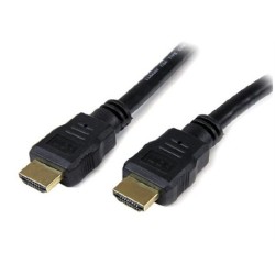 CABLE STARTECH HDMI DE 2M DE ALTA VELOCIDAD -2x HDMI MACHO-NEGRO -UlTRA HD 4k x 2k - 1 x HDMI MACHO AUDIO/VIDEO DIGITAL -1 x HDM