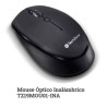 MOUSE TECHZONE INALAMBRICO NEGRO NUEVA GENERACION
