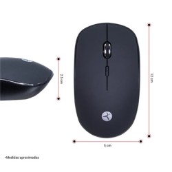 MOUSE TECHZONE INALAMBRICO NEGRO 1200DPI AHORRO DE ENERGIA