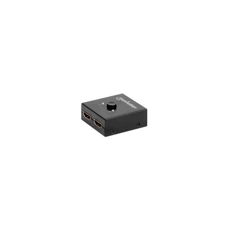 SWITCH HDMI,MANHATTAN,207850, 4K@60HZ, BIDIRECCIONAL 2:1