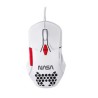 MOUSE TECHZONE NASA ALAMBRICO RGB BLANCO DPI 800 A 6400