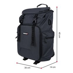 MOCHILA TECHZONE GLORY NEGRO 15.6 TZ21LBP13-A
