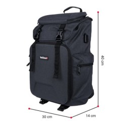 MOCHILA TECHZONE GLORY NEGRO 15.6 TZ21LBP13-A