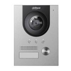 CONTROL DE ACCESO/DAHUA/VTO2202FP/FRENTE DE CALLE PARA VIDEOPORTERO IP/ METáLICO/ CáMARA DE 2 MEGAPíXELES CON 160 GRADOS DE APER