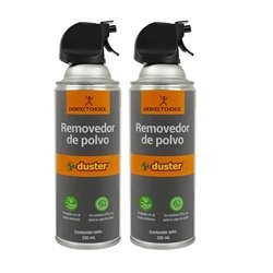 AIRE COMPRIMIDO PARA REMOVER POLVO 330ML CADA UNO 2 PIEZAS