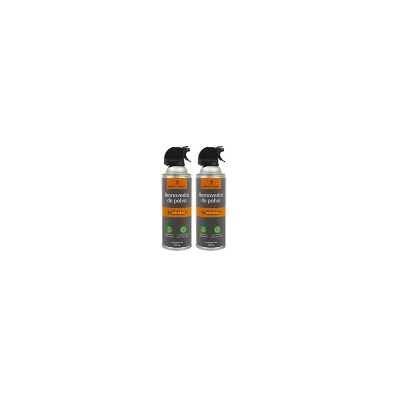AIRE COMPRIMIDO PARA REMOVER POLVO 330ML CADA UNO 2 PIEZAS