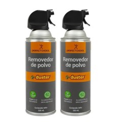 AIRE COMPRIMIDO PARA REMOVER POLVO 330ML CADA UNO 2 PIEZAS