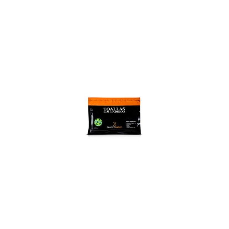 TOALLAS LIMPIADORAS PERFECT CHOICE ANTIESTETICAS PARA PANTALLAS CON 20 PIEZAS