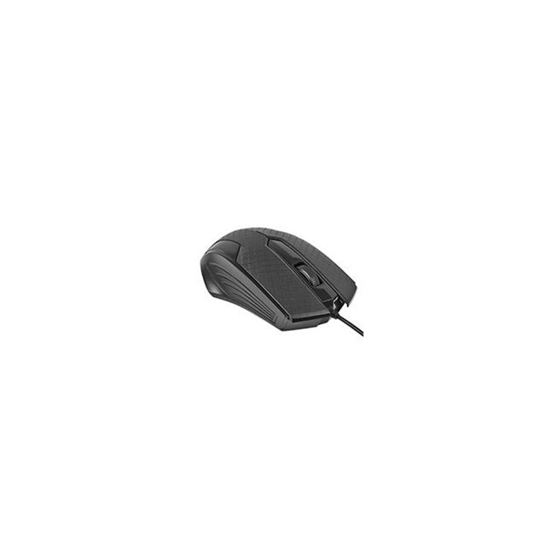 MOUSE OPTICO EASY LINE 1200 DPI WIN XP VISTA/7/8/8.1 MAC OS X USB NEGRO