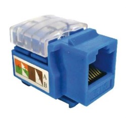 JACK BROBOTIX CAT5E KEYSTONE AZUL