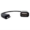 CABLE BROROTIX  USB V2.0 OTG, MICRO B 90 A TIPO A HEMBRA