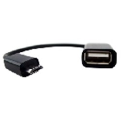 CABLE BROROTIX  USB V2.0 OTG, MICRO B 90 A TIPO A HEMBRA
