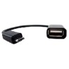 CABLE BROROTIX  USB V2.0 OTG, MICRO B 90 A TIPO A HEMBRA