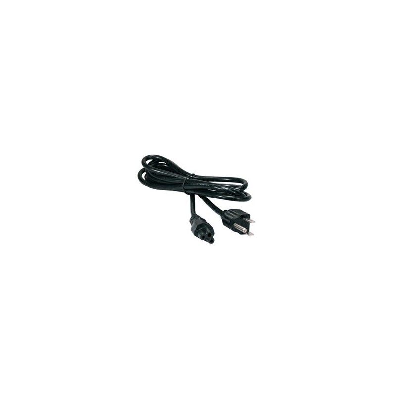 CABLE DE CORRIENTE BROBOTIX PARA LAPTOP TIPO TREBOL 1.8MT