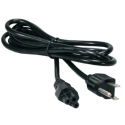 CABLE DE CORRIENTE BROBOTIX PARA LAPTOP TIPO TREBOL 1.8MT