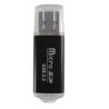 LECTOR BROBOTIX USB V2.0 MICRO SD, METALICO NEGRO