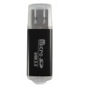 LECTOR BROBOTIX USB V2.0 MICRO SD, METALICO NEGRO