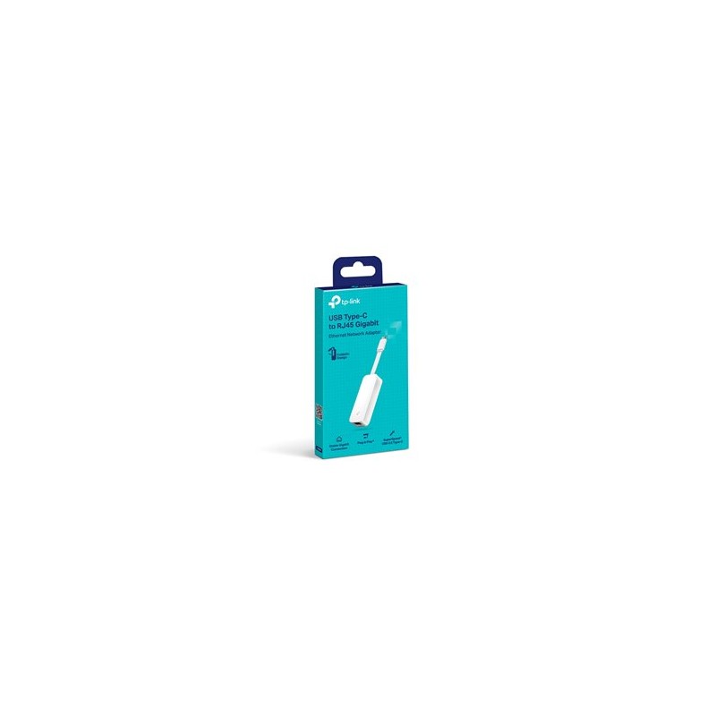 ADAPTADOR TP-LINK UE300C USB TIPO-C A RJ45 GIGABIT ETHERNET PLUG AND PLAY