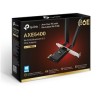 ADAPTADOR INALAMBRICO PCIe TP-LINK ARCHER TXE72E WI-FI 6E AXE5400 TRIBANDA 6GHz+5GHz+2.4GHz BT 5.2 2 ANTENAS FIJAS