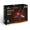 ADAPTADOR INALAMBRICO PCIe TP-LINK ARCHER TXE72E WI-FI 6E AXE5400 TRIBANDA 6GHz+5GHz+2.4GHz BT 5.2 2 ANTENAS FIJAS