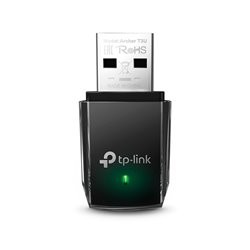 ADAPTADOR INALAMBRICO USB 3.0 MINI TP-LINK ARCHER T3U DUAL BAND AC1300 MU-MIMO 2.4GHz A 400 MBPS Y 5GHz A 867 MBPS