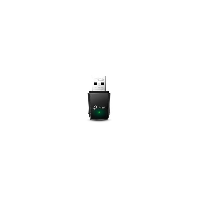 ADAPTADOR INALAMBRICO USB 3.0 MINI TP-LINK ARCHER T3U DUAL BAND AC1300 MU-MIMO 2.4GHz A 400 MBPS Y 5GHz A 867 MBPS