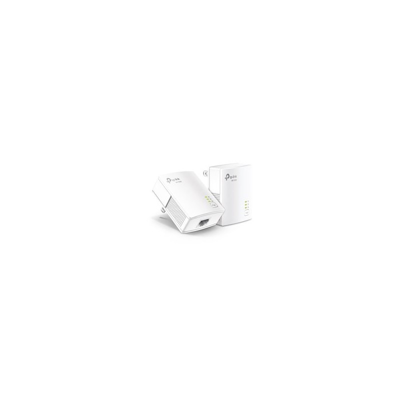 KIT (2 PIEZAS) ADAPTADOR TPLINK POWER LINE GIGABIT TL-PA7017 HOMEPLUG AV2 HASTA 1000MBPS 1 PTO RJ45 PLUG AND PLAY