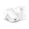 KIT (2 PIEZAS) ADAPTADOR TPLINK POWER LINE GIGABIT TL-PA7017 HOMEPLUG AV2 HASTA 1000MBPS 1 PTO RJ45 PLUG AND PLAY