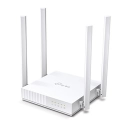 ROUTER WI-FI TP-LINK ARCHER C24 AC750 4 ANTENAS FIJAS 1PTO WAN 4 PTOS RJ45 10/100 MODO 3 EN 1 AP/ROUTER/EXTENSOR